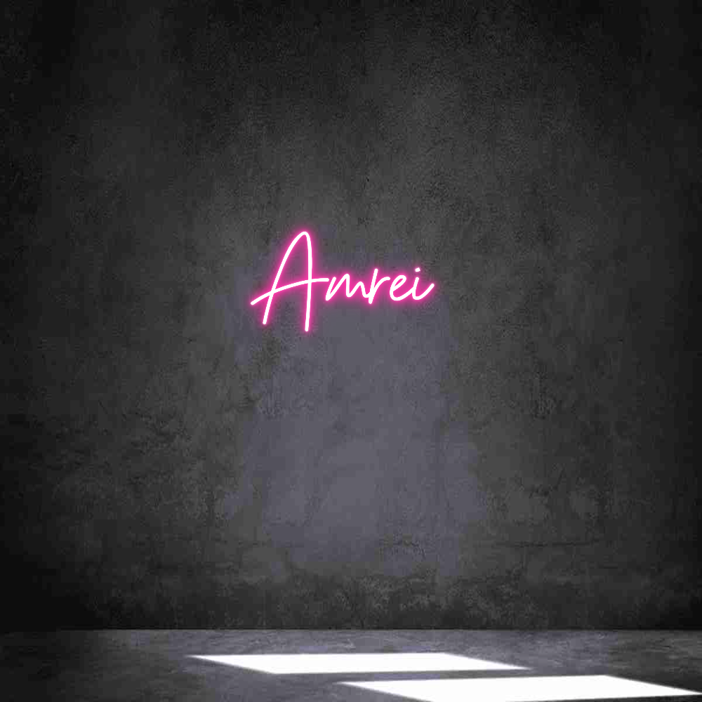 Individuelles Neon: Amrei