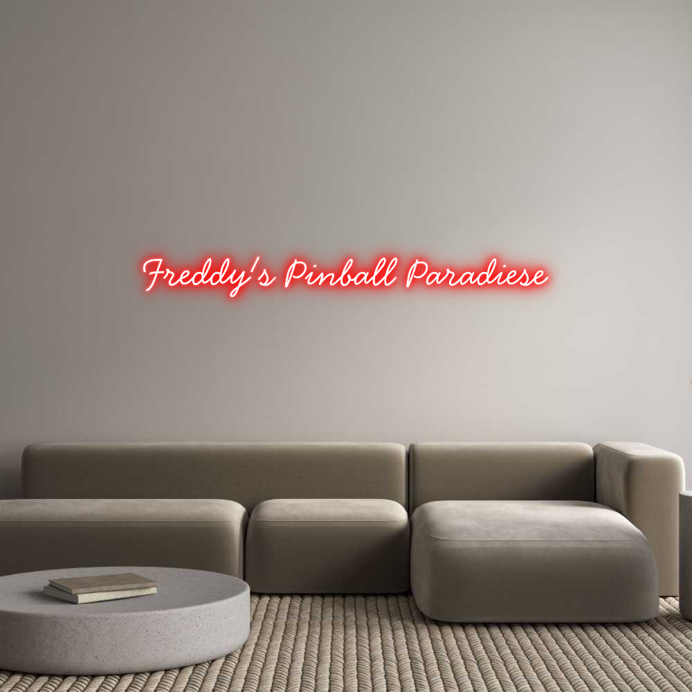 Individuelles Neon: Freddy's Pinb...