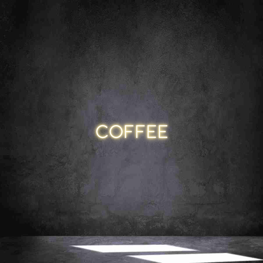 Individuelles Neon: COFFEE