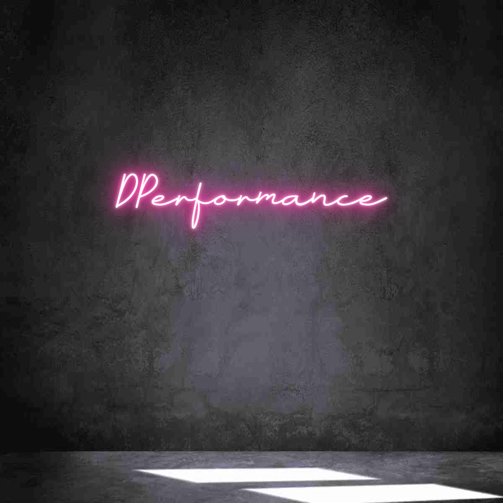 Individuelles Neon: DPerformance