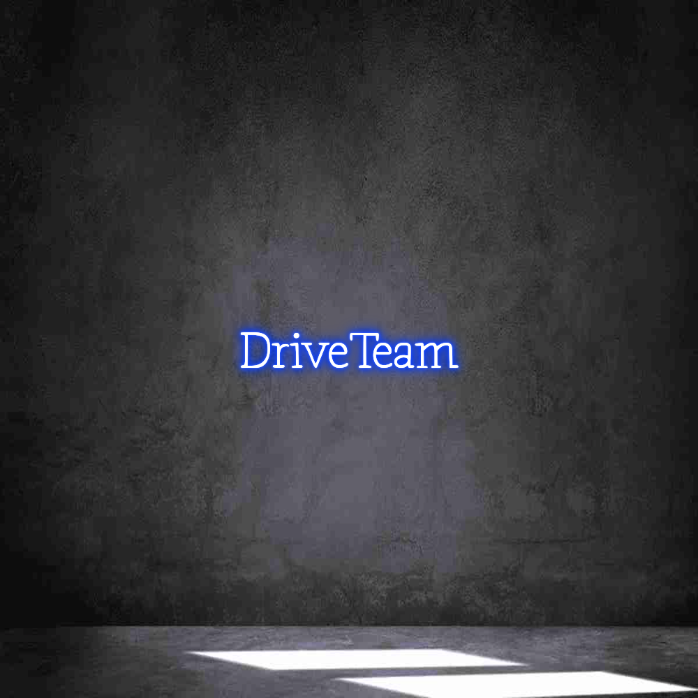 Individuelles Neon: DriveTeam