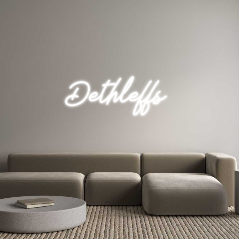 Individuelles Neon: Dethleffs