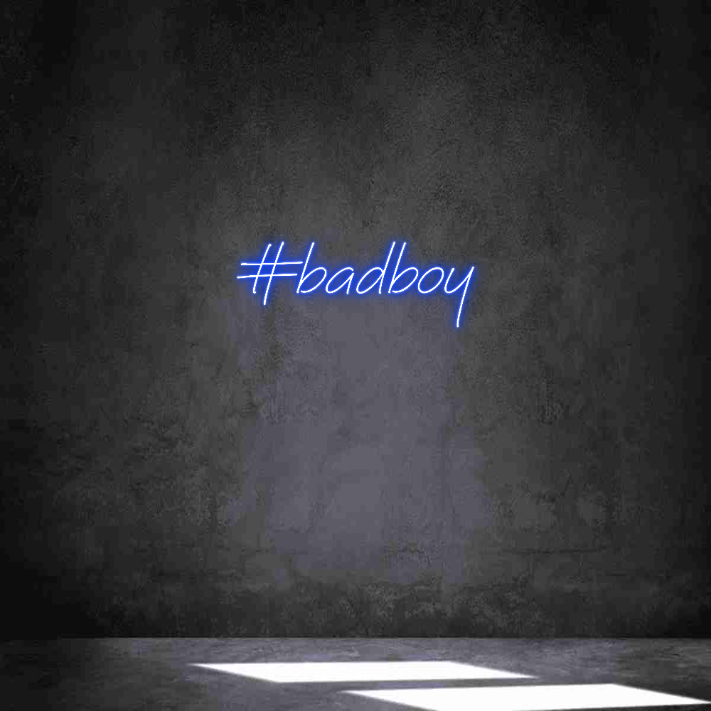 Individuelles Neon: #badboy