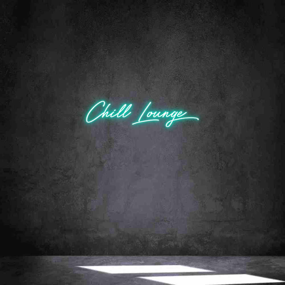 Individuelles Neon: Chill Lounge