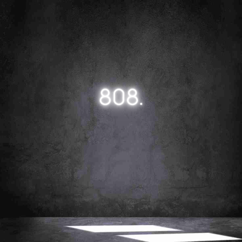 Individuelles Neon: 808.