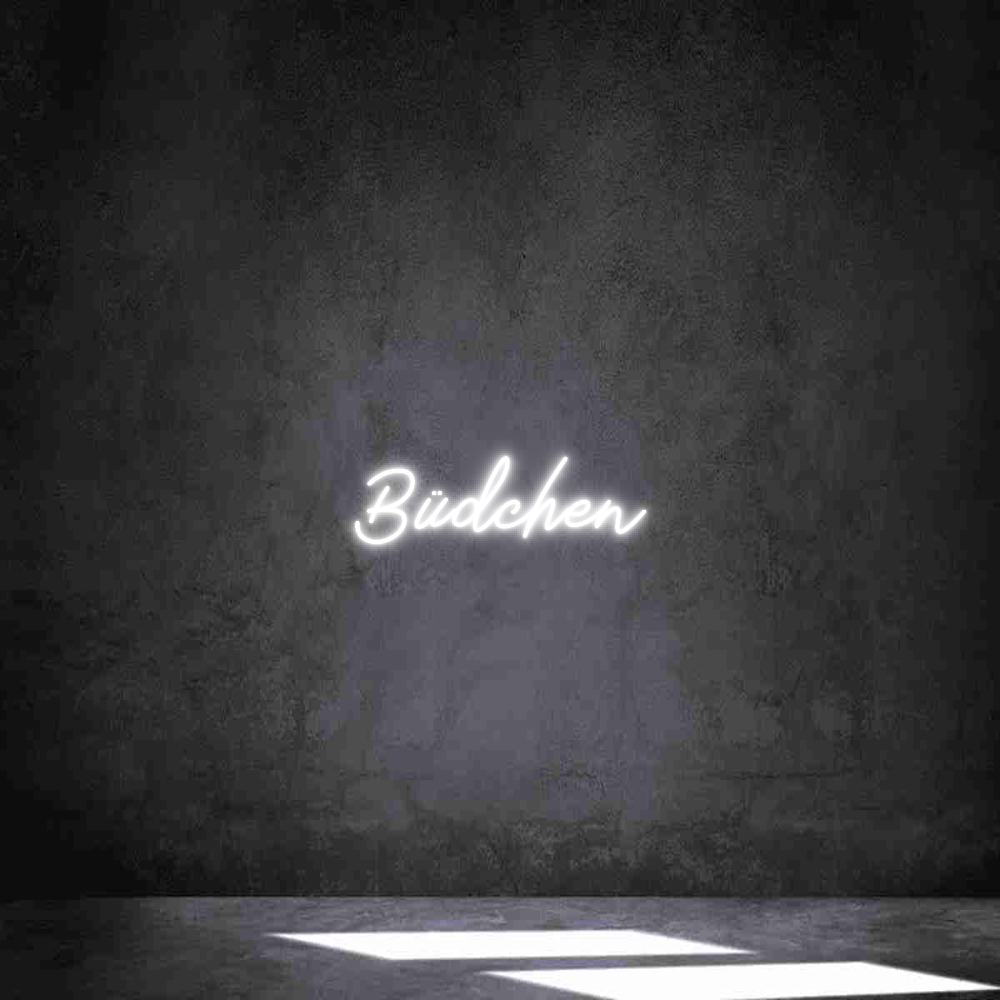 Individuelles Neon: Büdchen