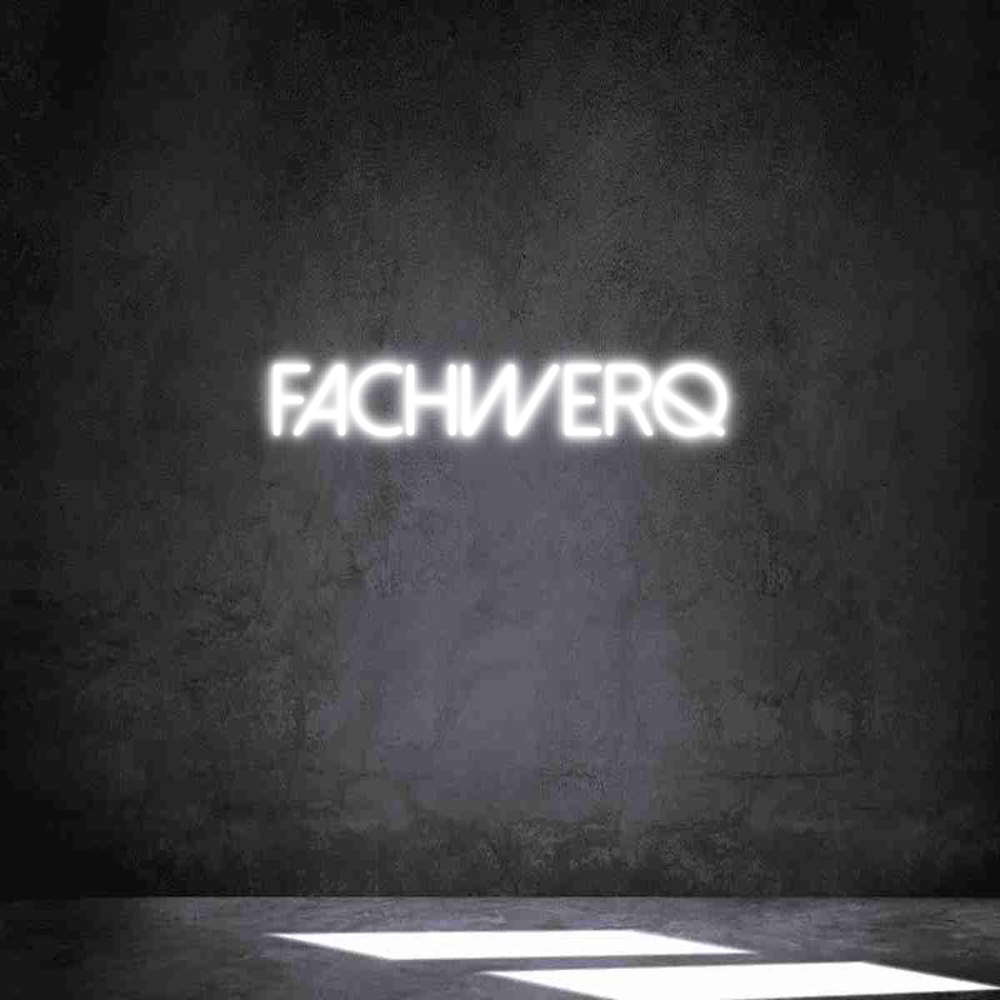 Individuelles Neon: FachwerQ