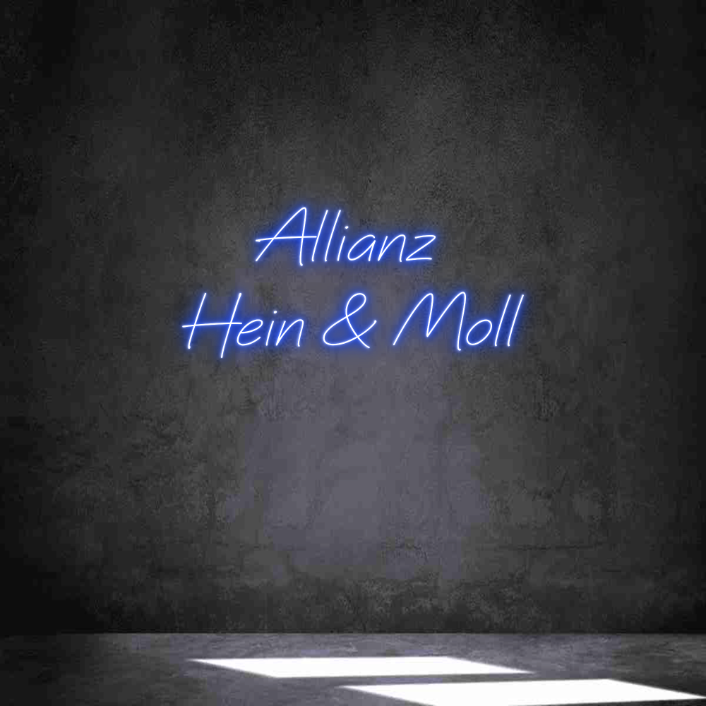 Individuelles Neon: Allianz
Hei...