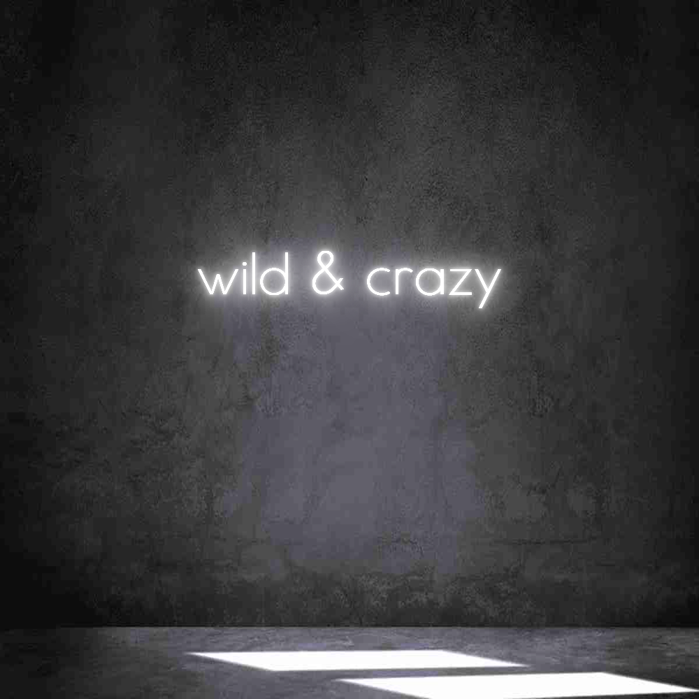 Individuelles Neon: wild & crazy