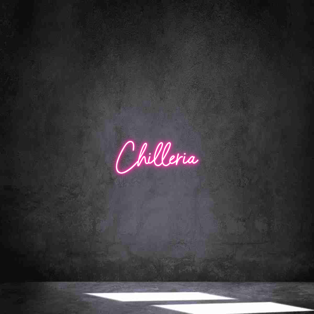Individuelles Neon: Chilleria