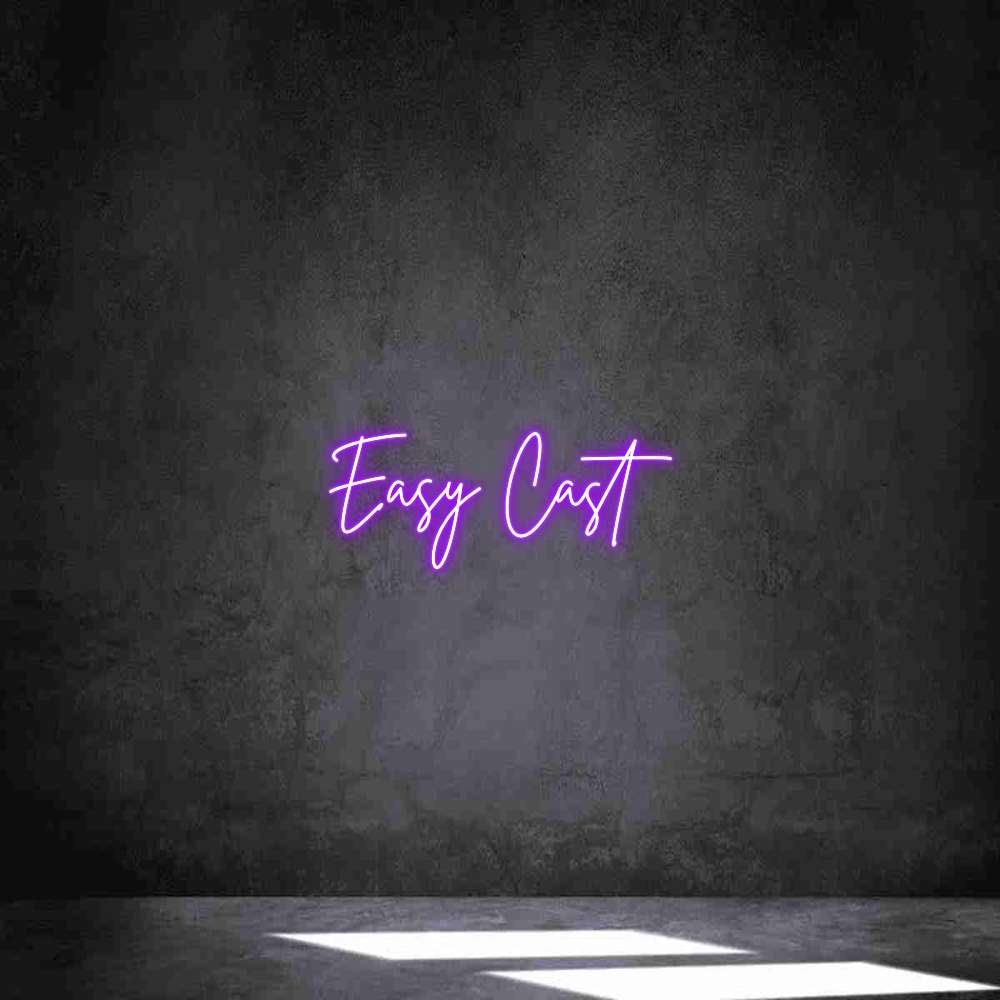 Individuelles Neon: Easy Cast