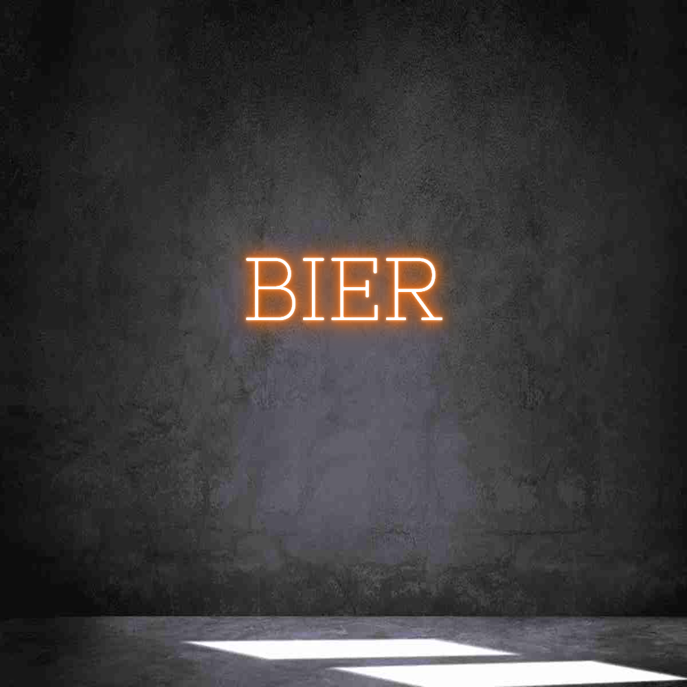 Individuelles Neon: BIER