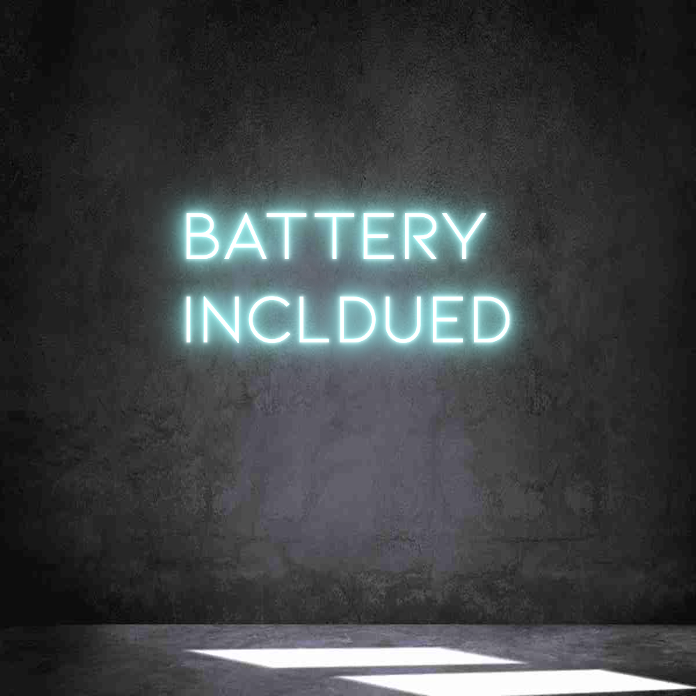 Individuelles Neon: Battery
Incl...