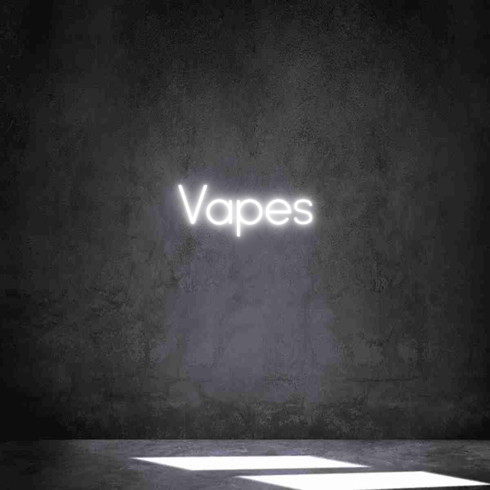 Individuelles Neon: Vapes
