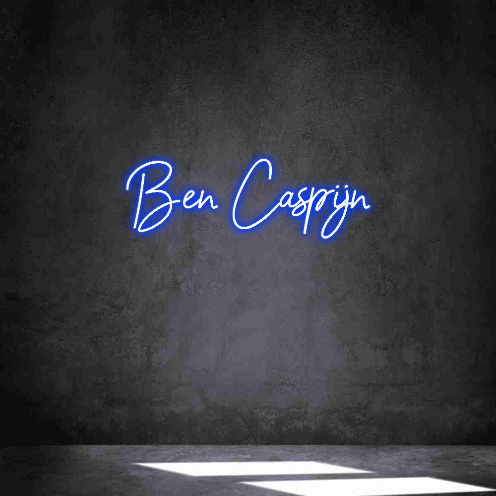 Individuelles Neon: Ben Caspijn