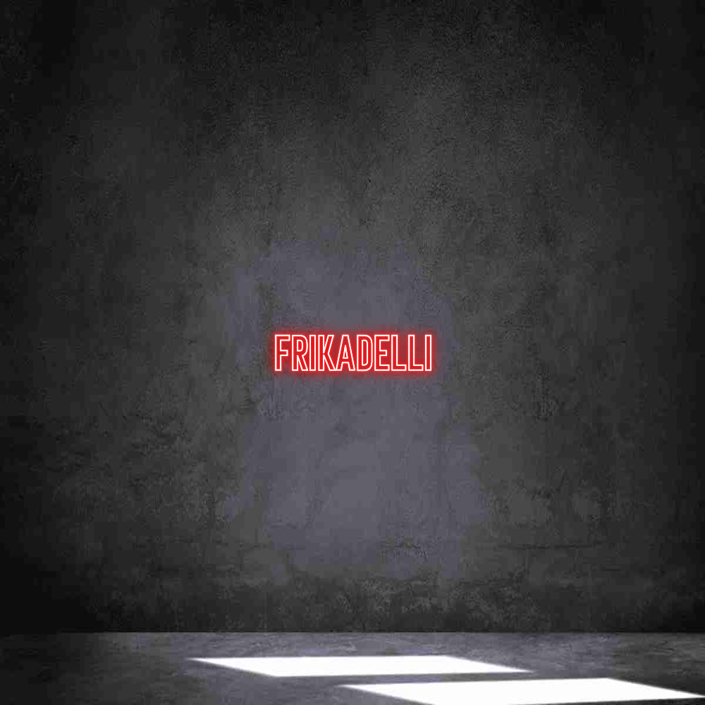 Individuelles Neon: Frikadelli