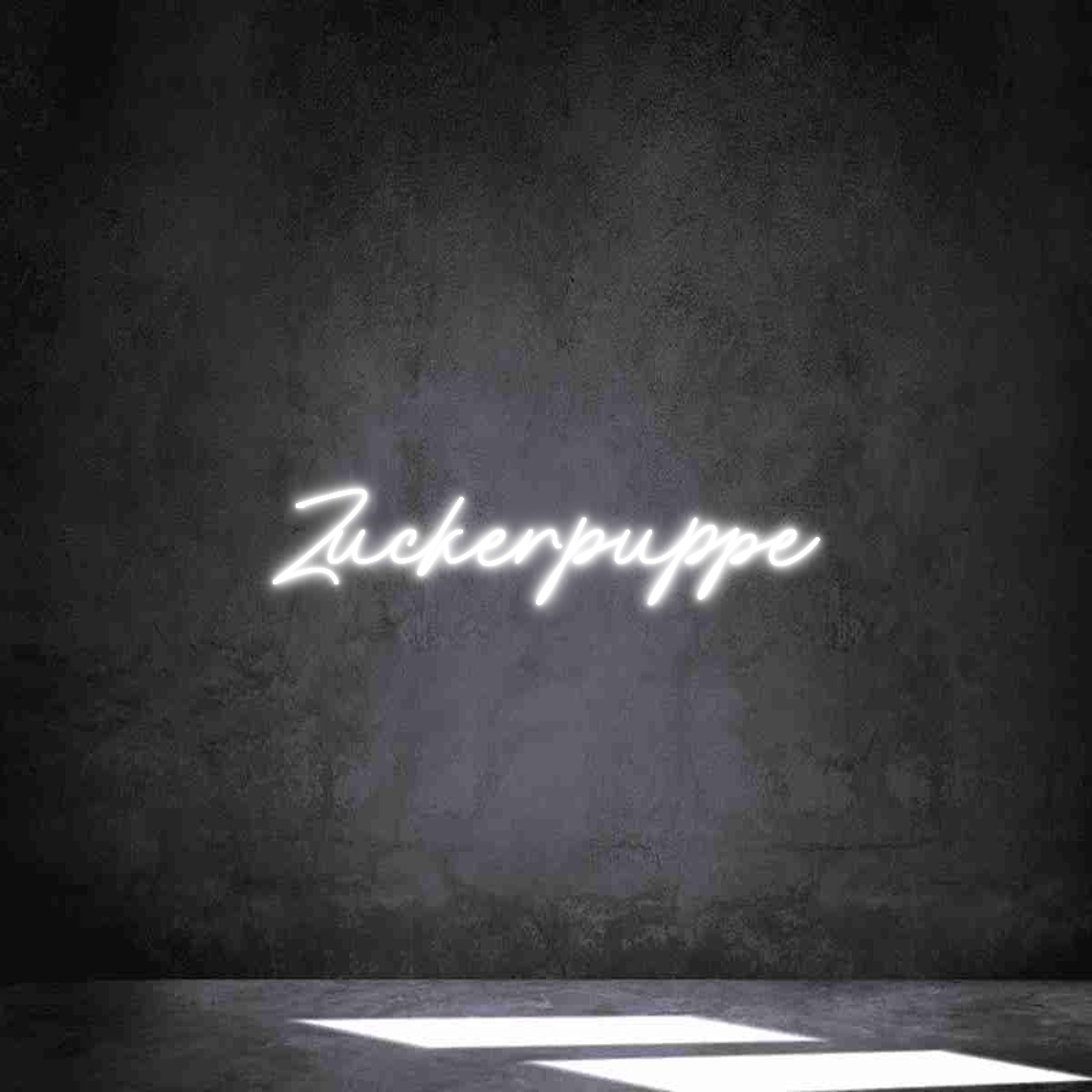 Individuelles Neon: Zuckerpuppe
...