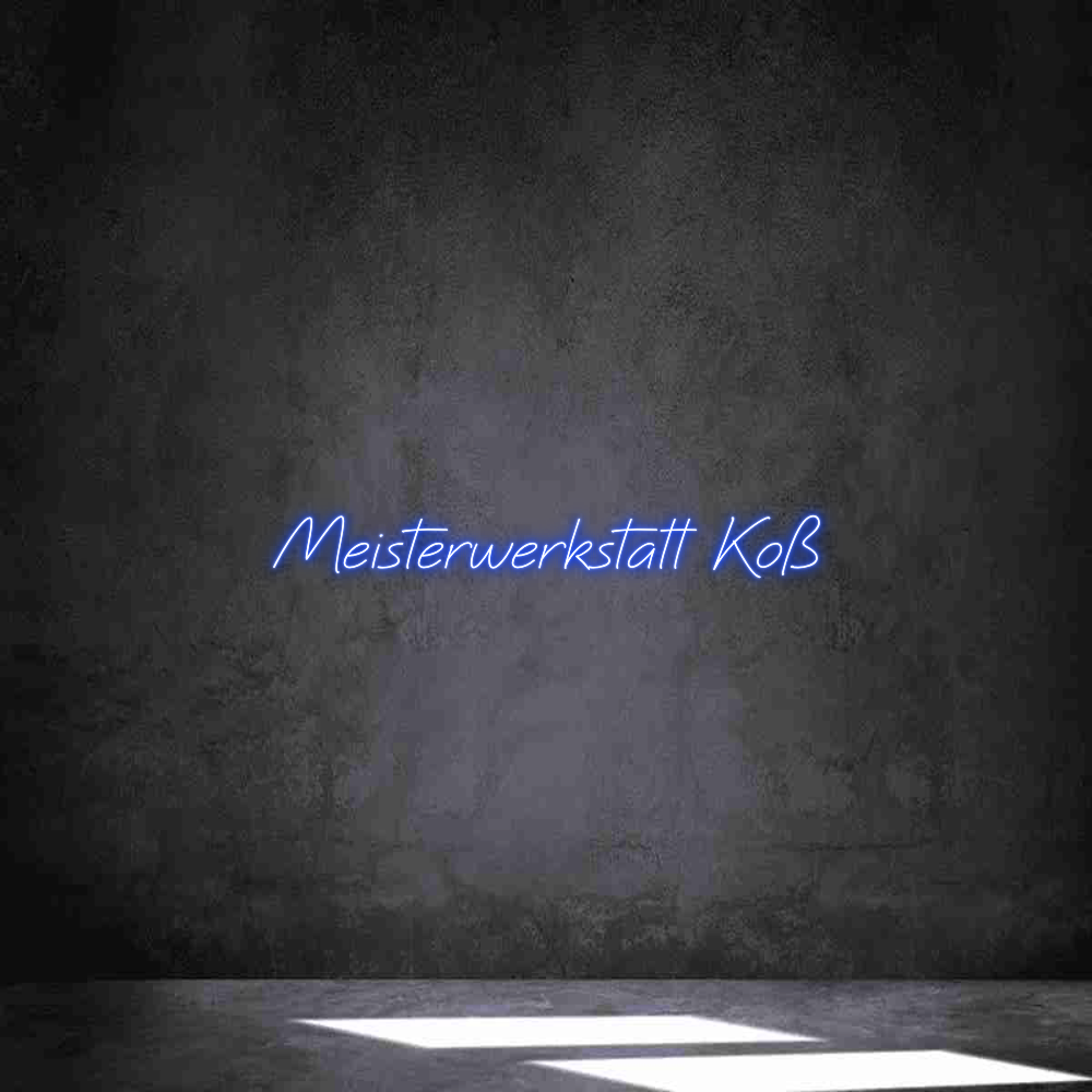 Individuelles Neon:
Meisterwerk...