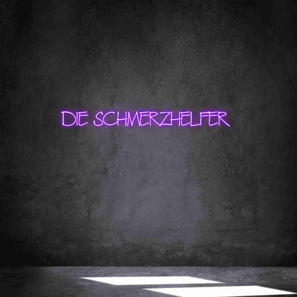 Individuelles Neon: DIE SCHMERZHE...