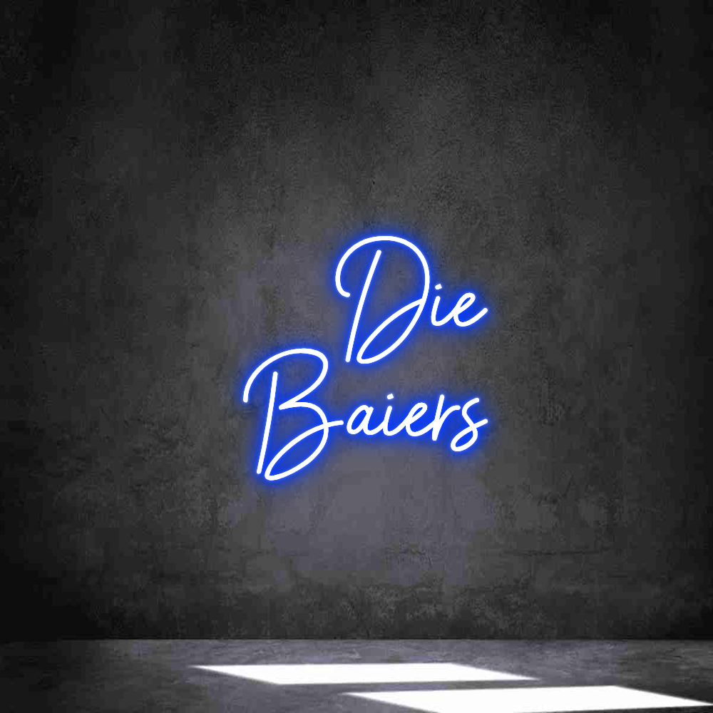 Individuelles Neon: Die
Ba...