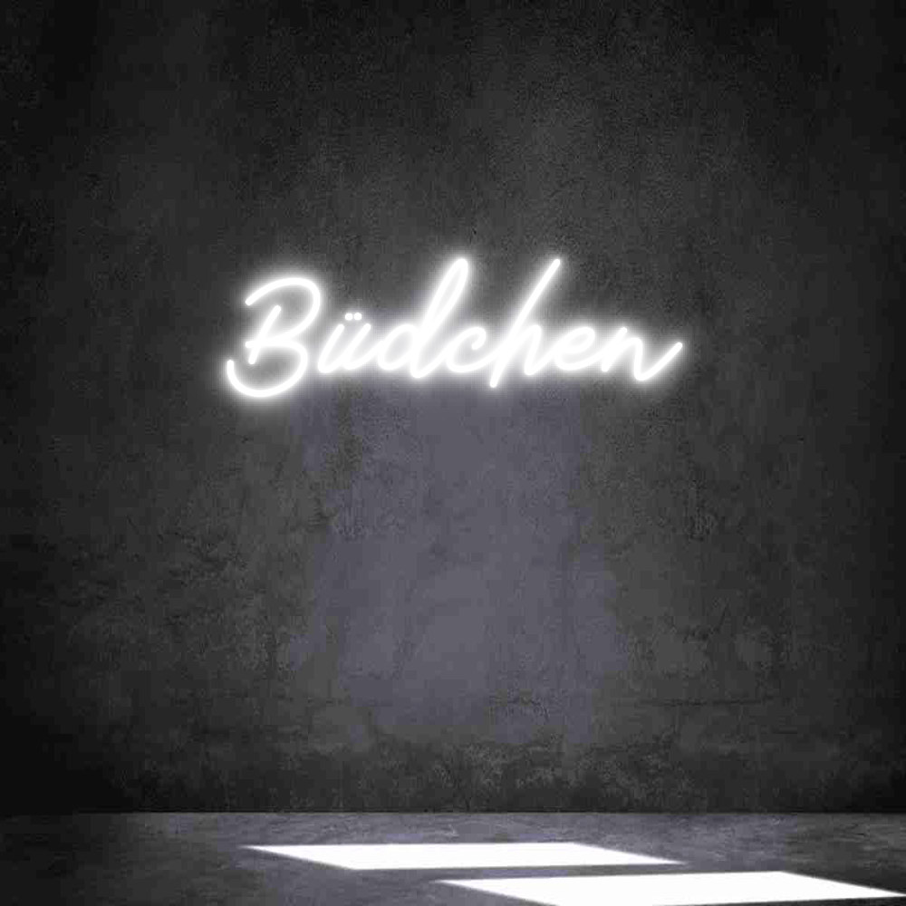 Individuelles Neon: Büdchen