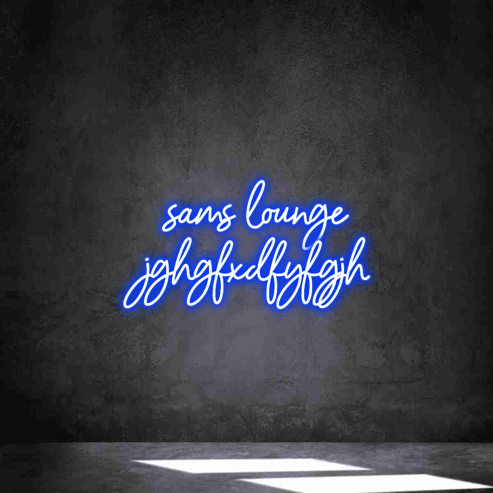 Individuelles Neon:
sams lounge...
