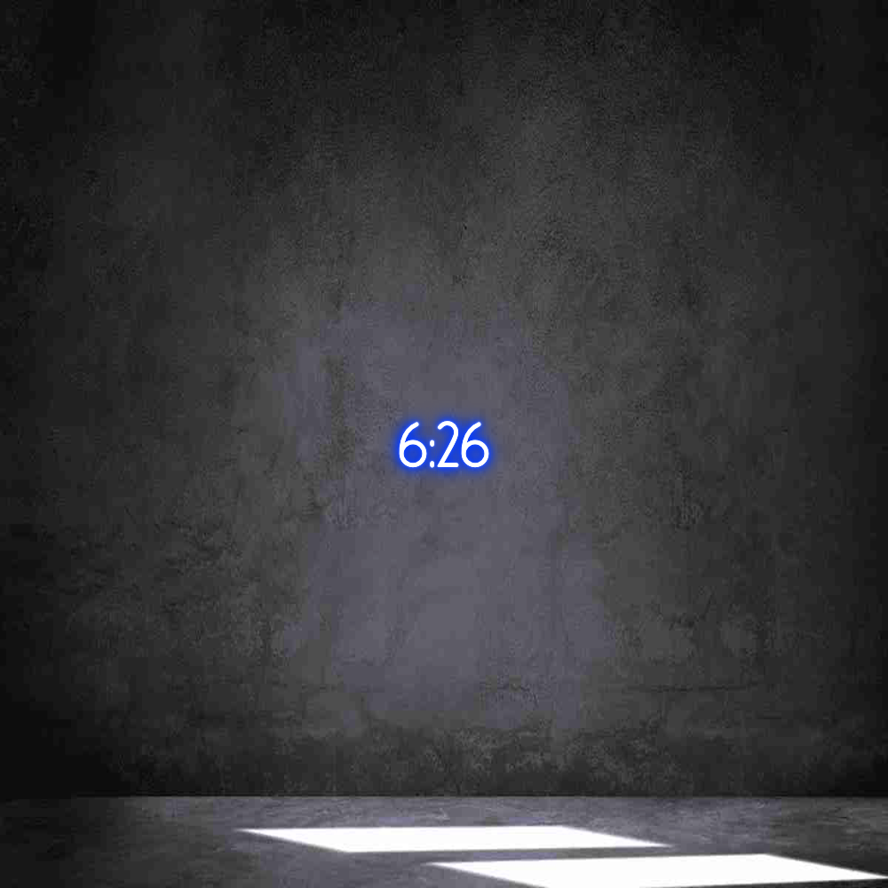 Individuelles Neon: 6:26
