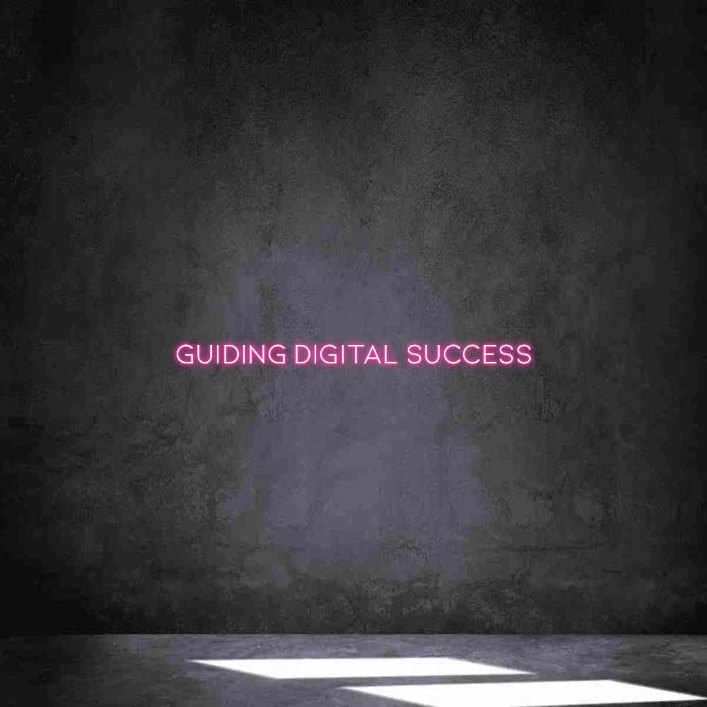 Individuelles Neon: Guiding Digit...