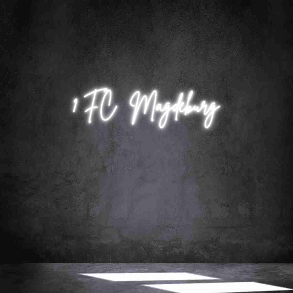 Individuelles Neon: 1 FC Magdebu...