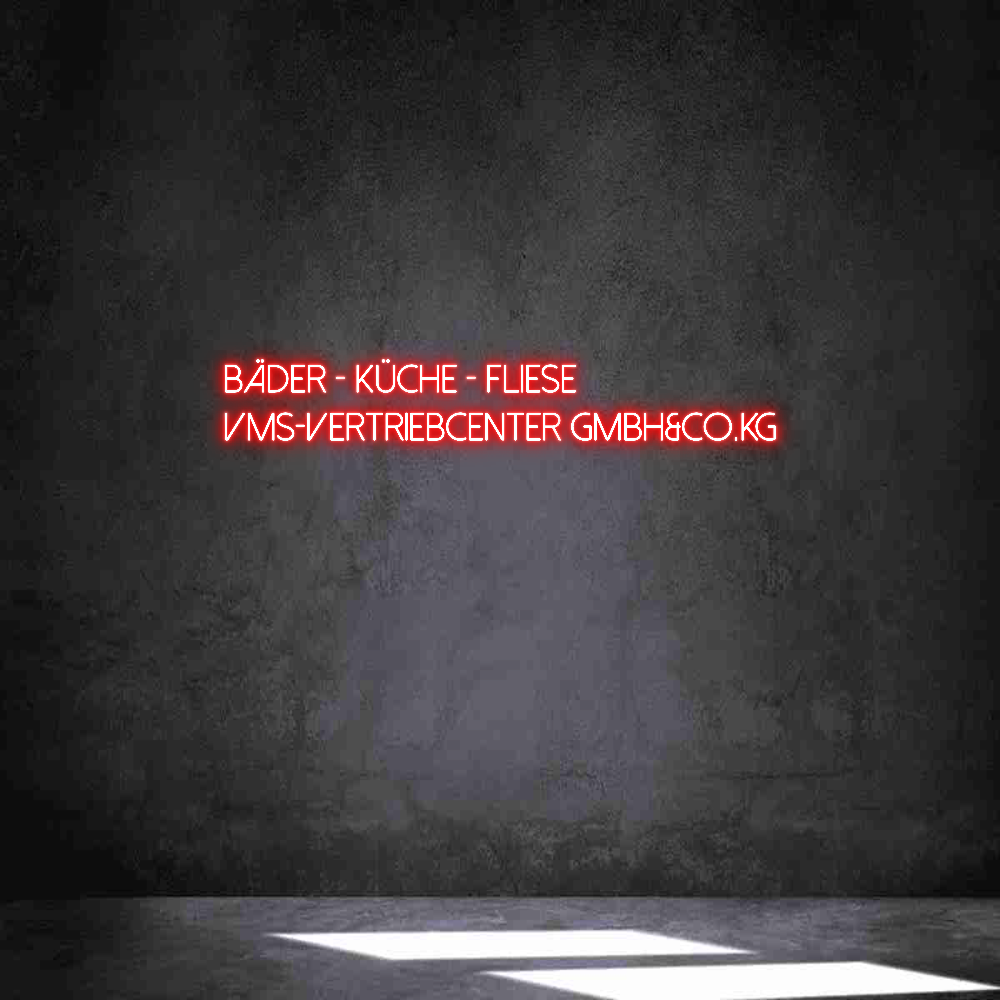 Individuelles Neon: Bäder - Küche...