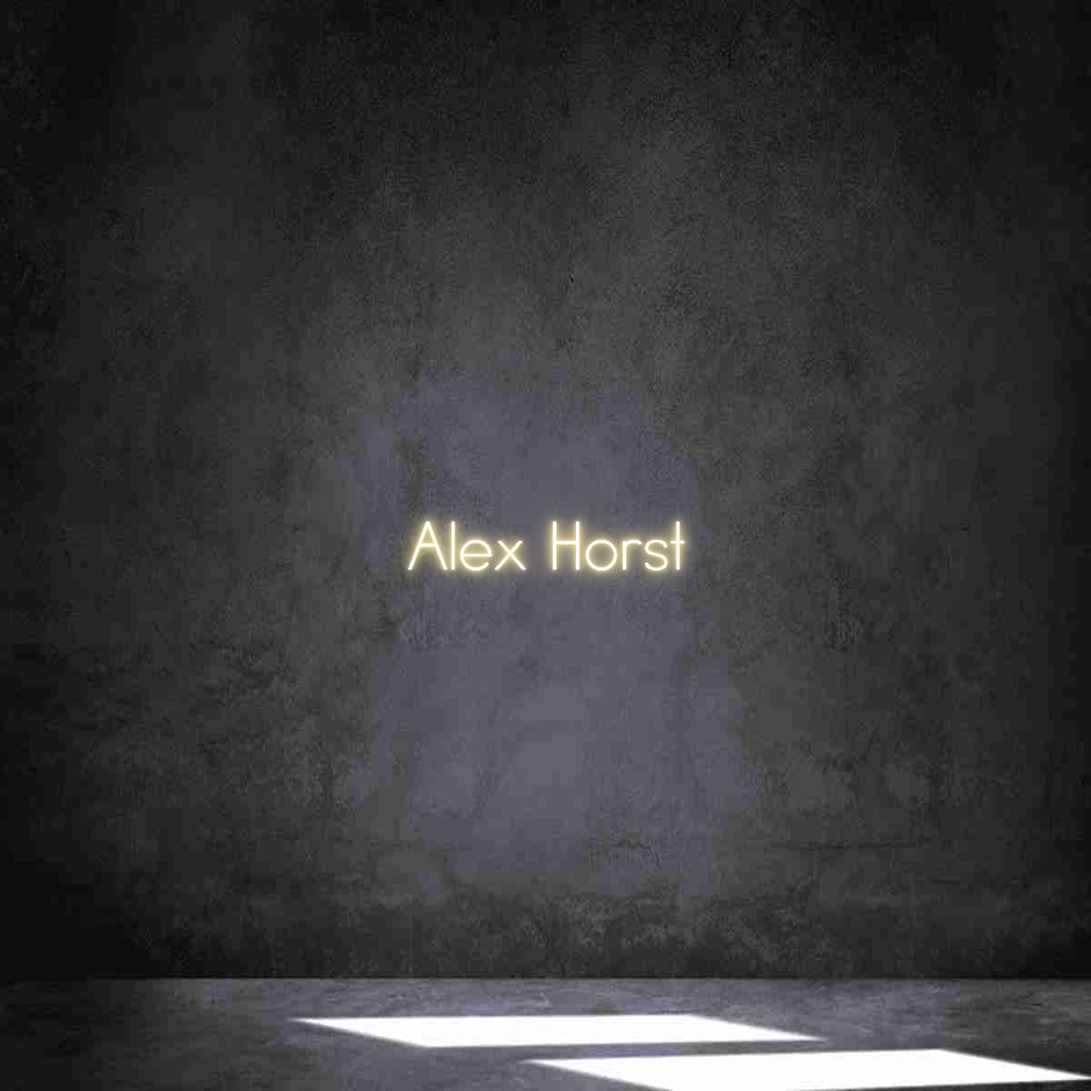Individuelles Neon: Alex Horst
