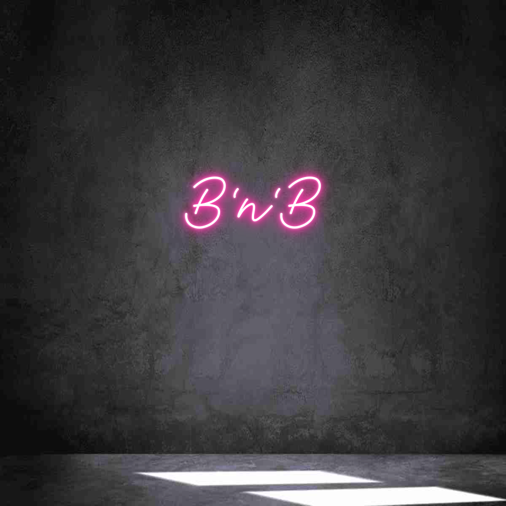 Individuelles Neon: B‘n‘B