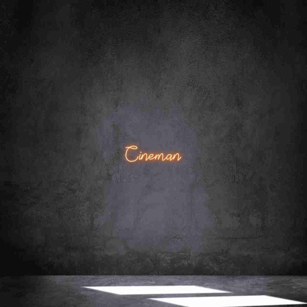 Individuelles Neon: Cineman