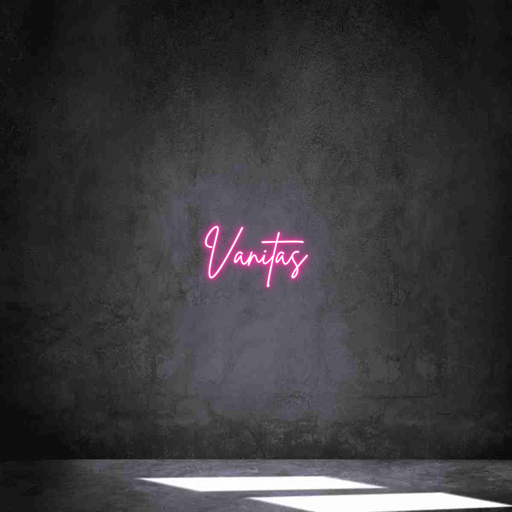 Individuelles Neon: Vanitas