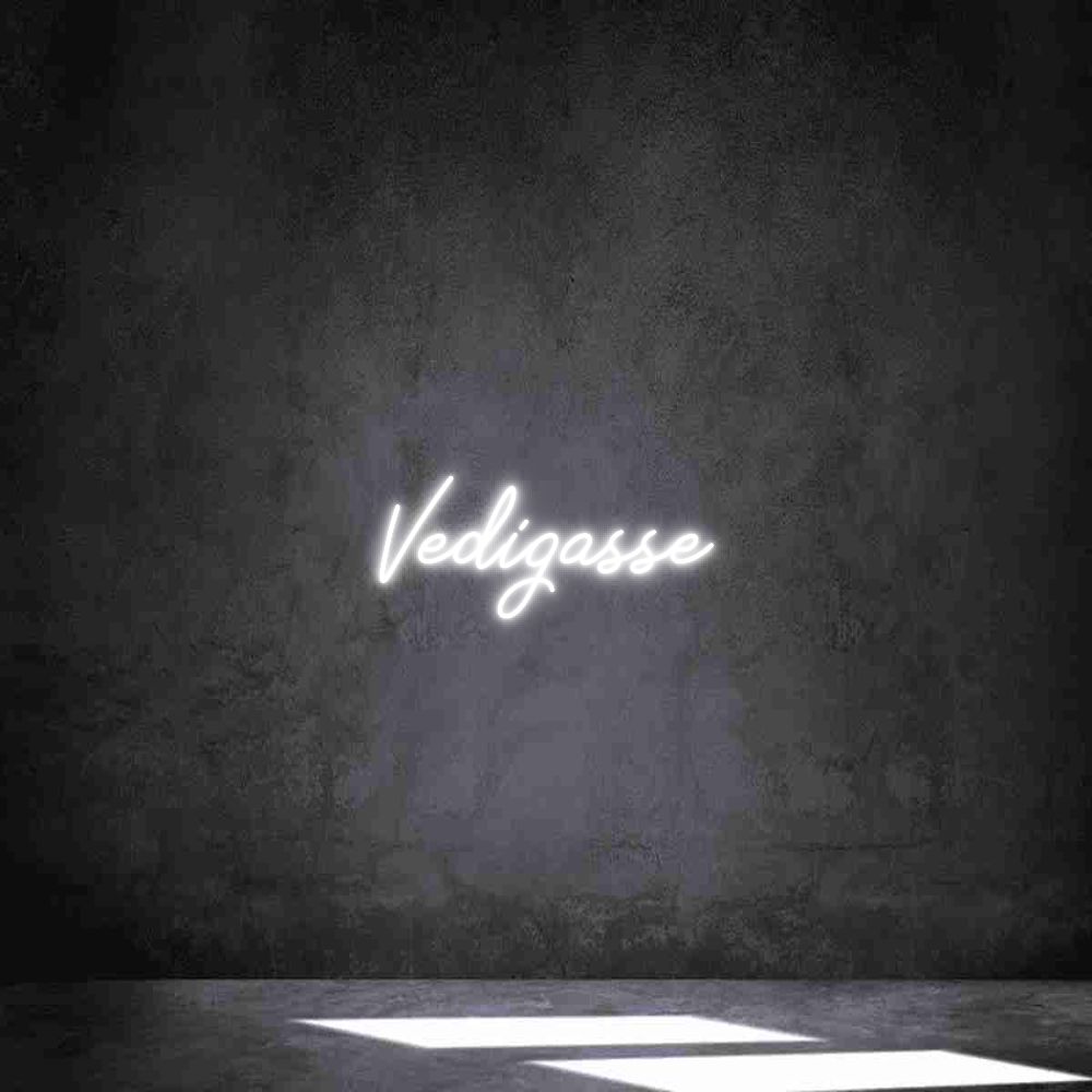 Individuelles Neon: Vedigasse