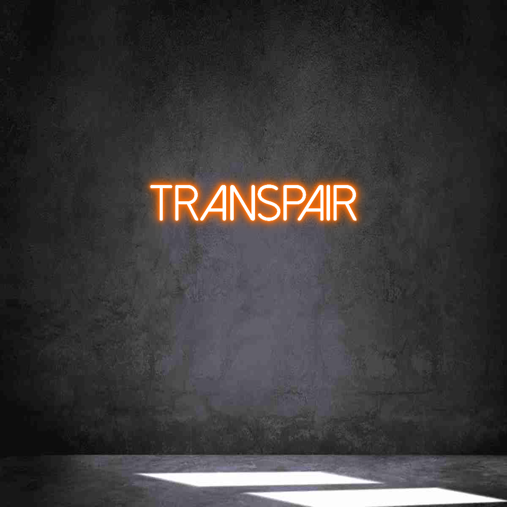 Individuelles Neon: Transpair