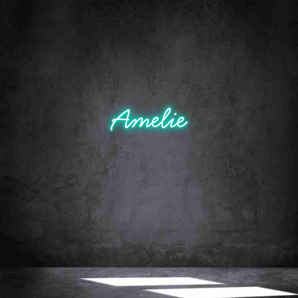 Individuelles Neon: Amelie