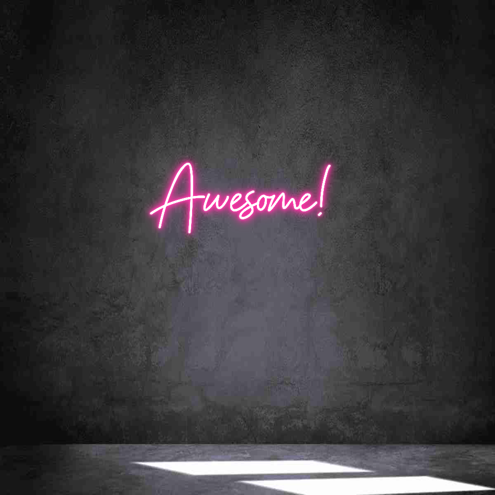 Individuelles Neon: Awesome!