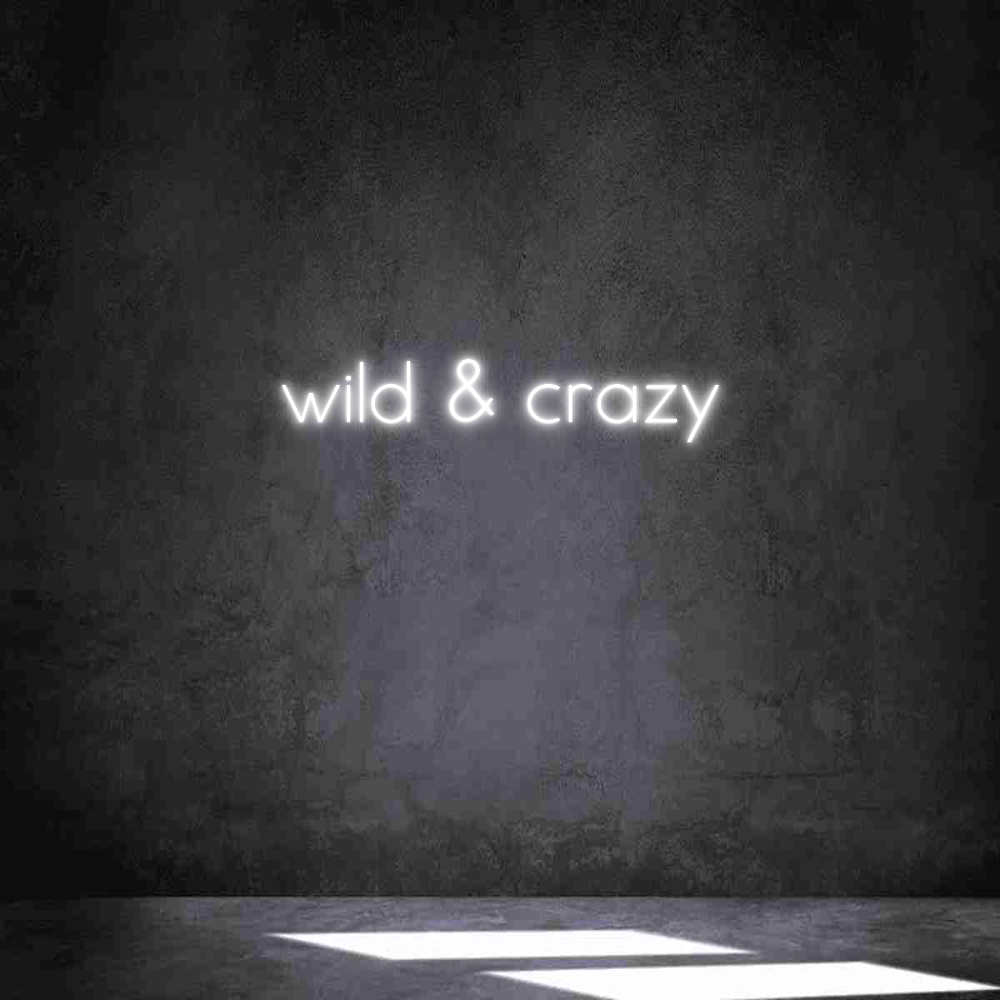 Individuelles Neon: wild & crazy
