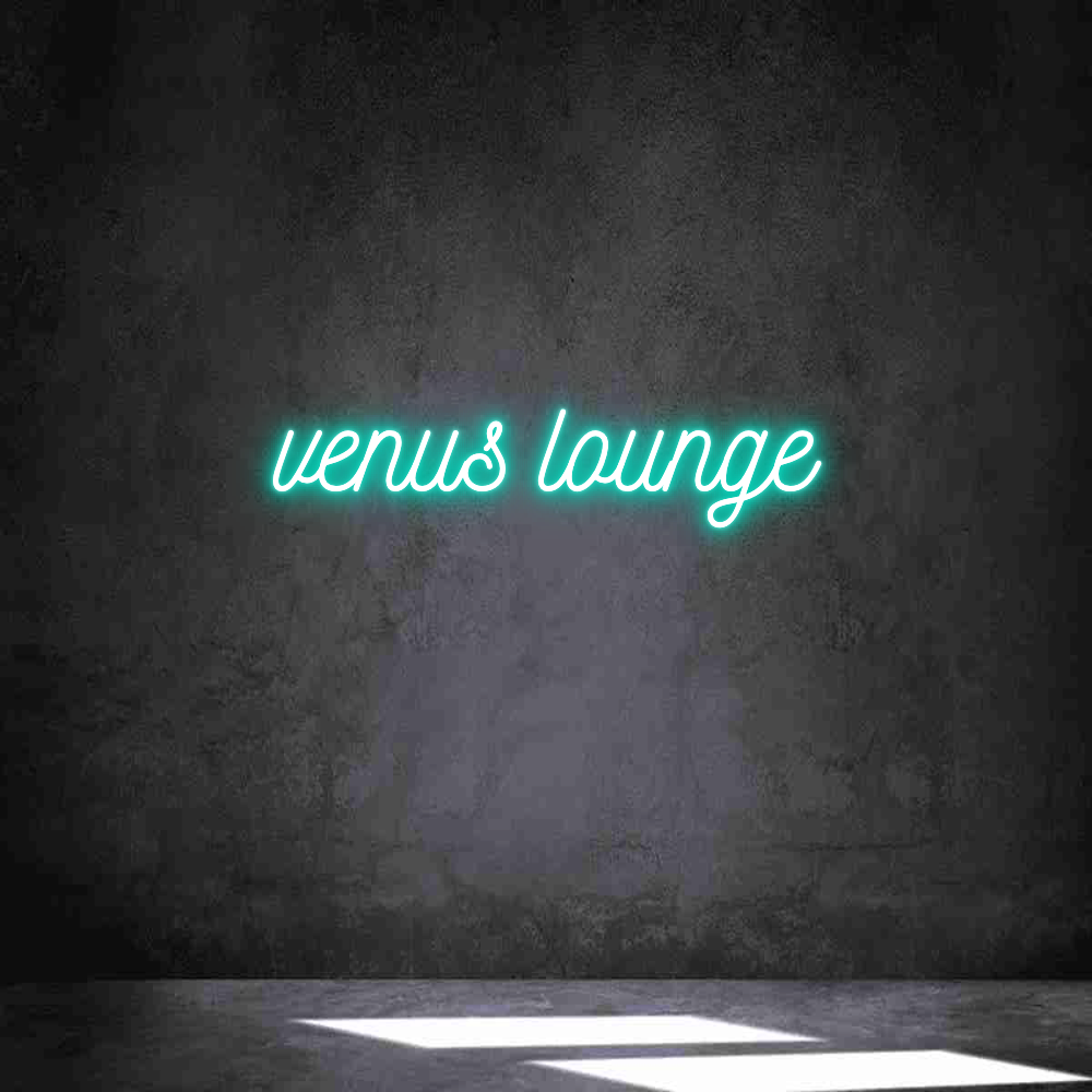 Individuelles Neon: venus lounge