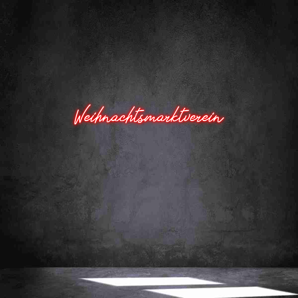 Individuelles Neon: Weihnachtsmar...