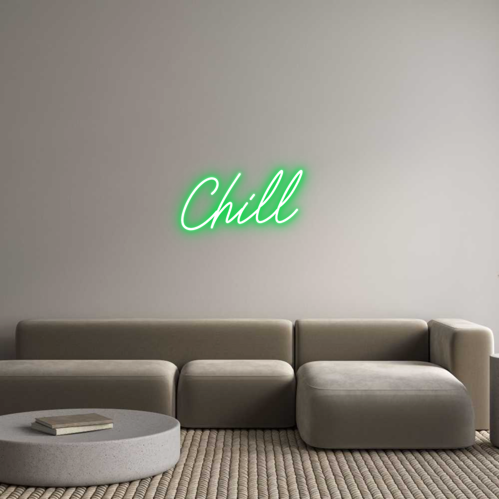 Individuelles Neon: Chill