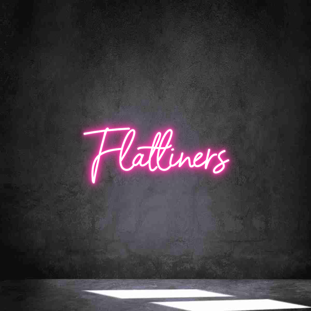 Individuelles Neon: Flatliners