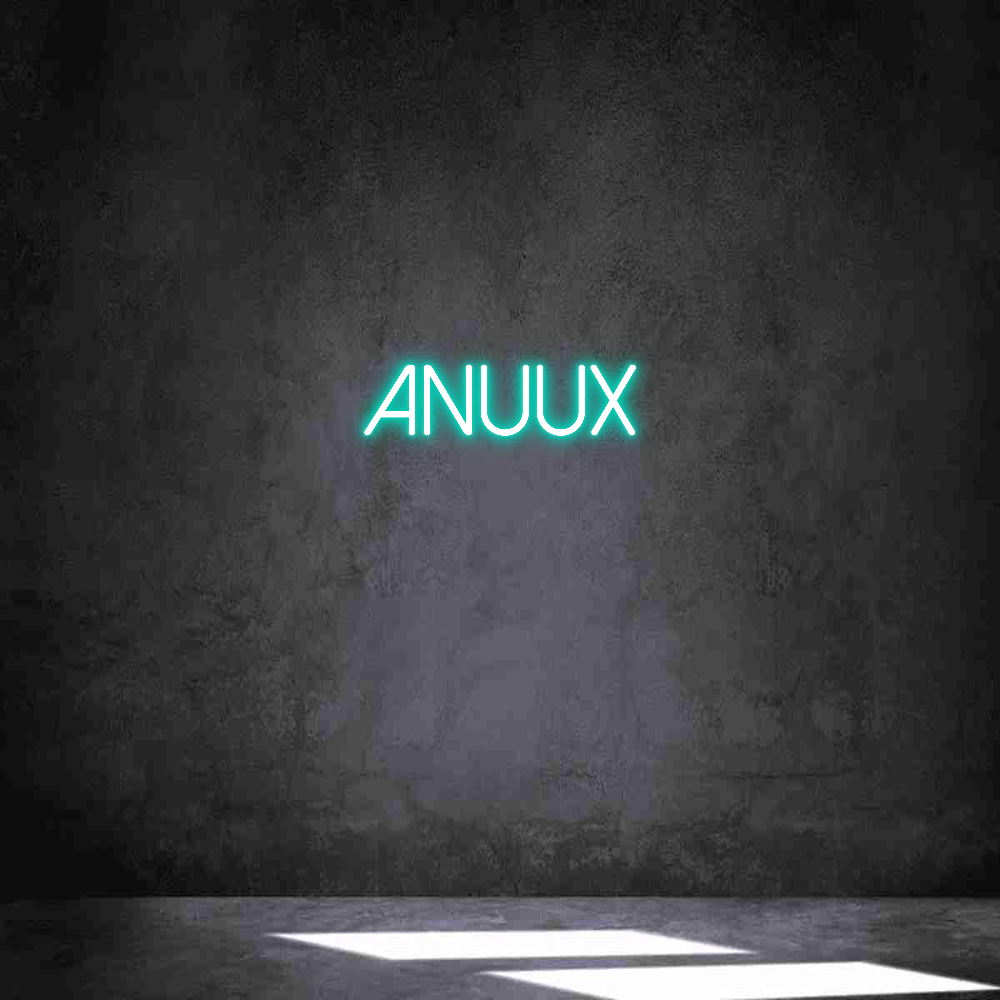 Individuelles Neon: anuux
