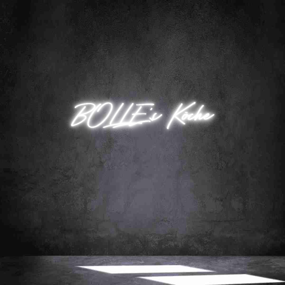 Individuelles Neon: BOLLE's Köche
