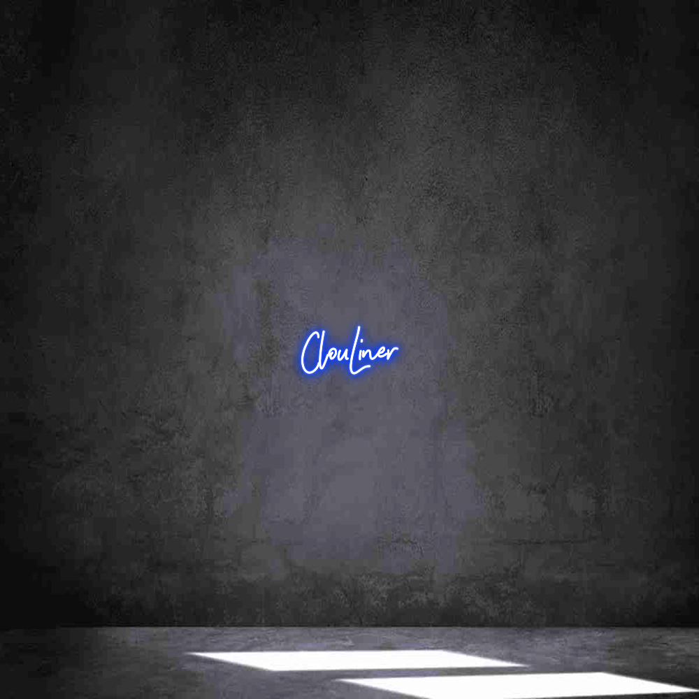 Individuelles Neon: ClouLiner
