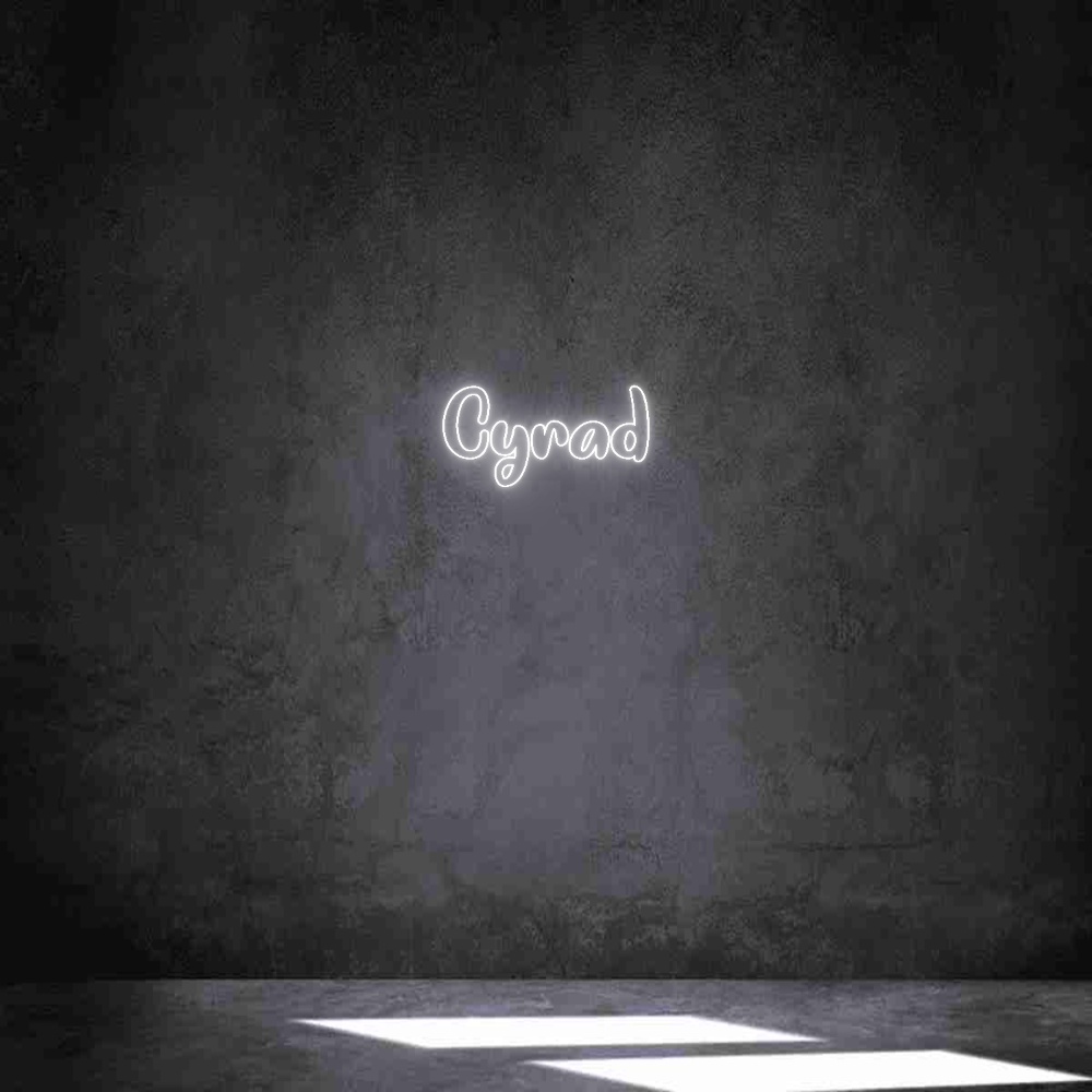 Individuelles Neon: Cyrad