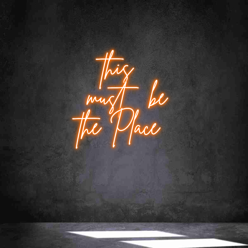 Individuelles Neon: this
m...