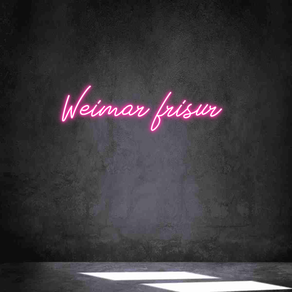 Individuelles Neon: Weimar frisur...