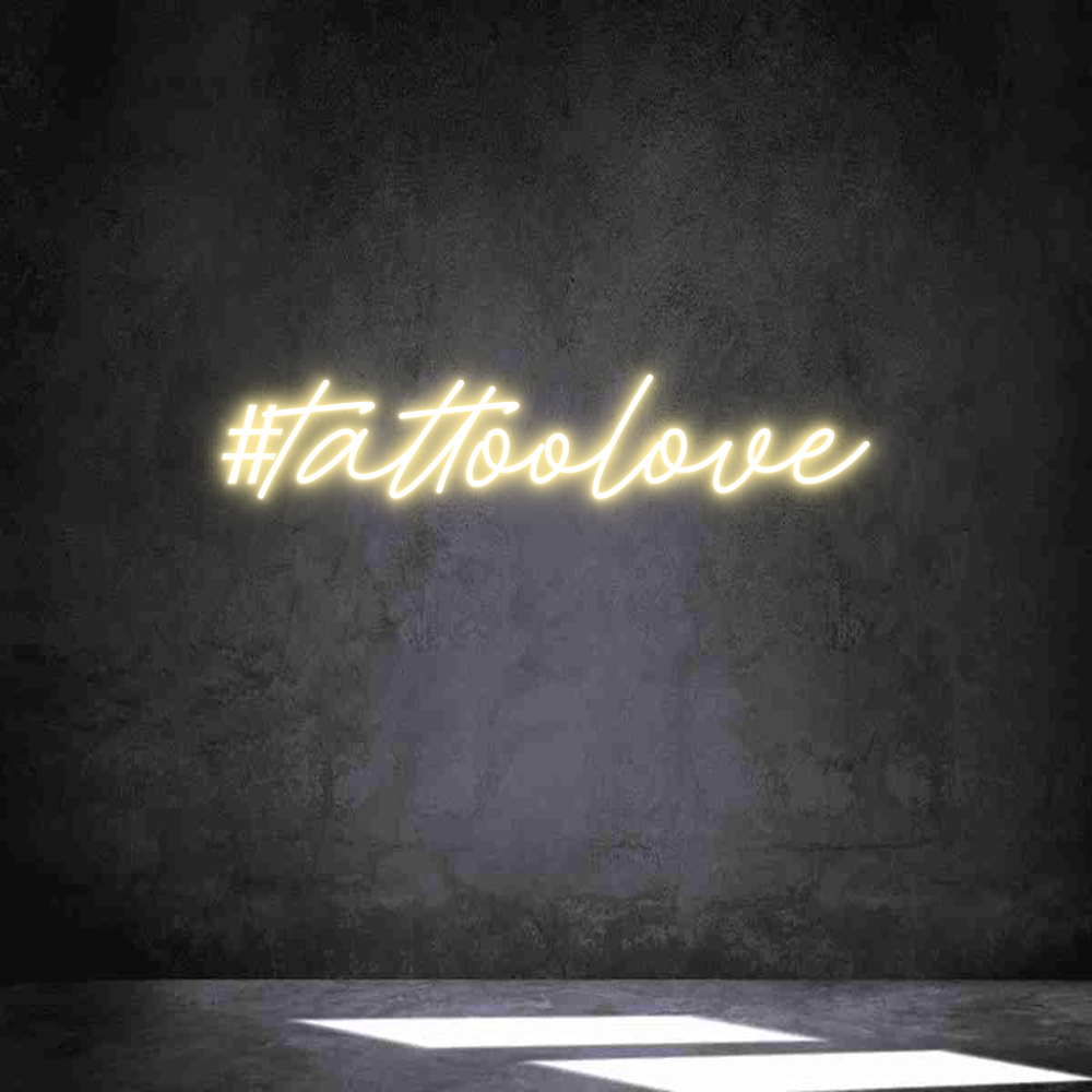 Individuelles Neon: #tattoolove